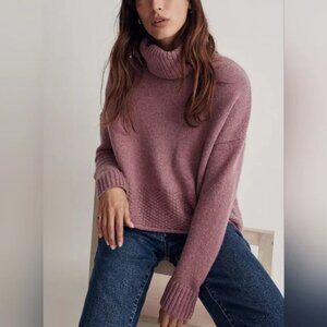 NWOT Madewell Sadler Turtleneck Sweater - Size Small